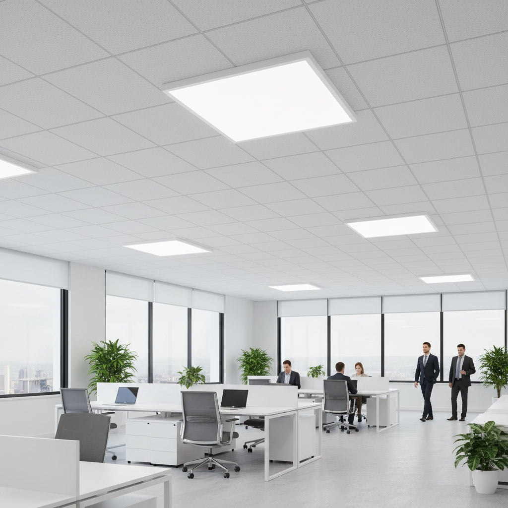 3 CCT Radiant 600mmx600mm 40W 4000lm LED panel light Backlit-IP40 (2 Years Warranty).