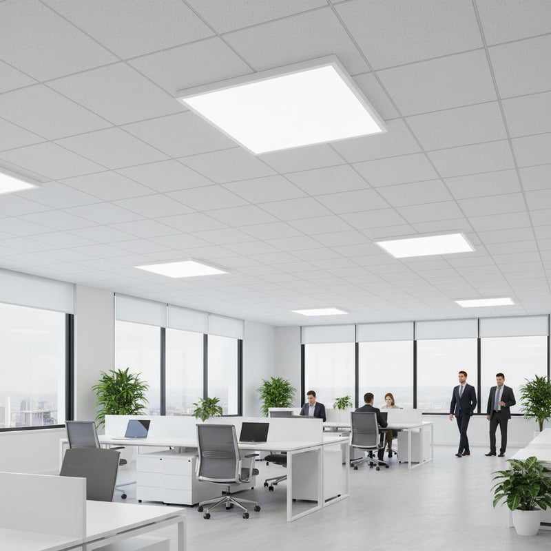 3 CCT Radiant 600mmx600mm 40W 4000lm LED panel light Backlit-IP40 (2 Years Warranty).