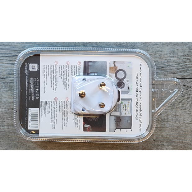 16Amp AC Under/Over Voltage Protector Plug.