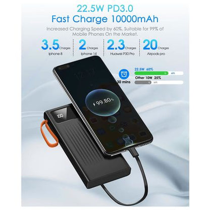 22.5W PD Fast Charging Power Bank-10000mah. Mr.Smart SA's Best Online Shopping Store.