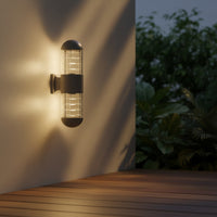 Outdoor Wall Lamp-8902/2 SV.
