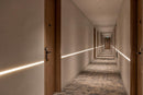 55mm x 20mm x 13mm Recessed LED Aluminum Channel Drywall Profile - 3 meter.