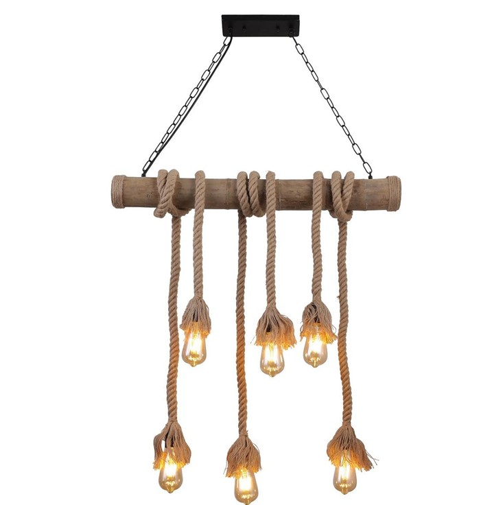 Vintage Rope Pendant Light Bamboo. Mr.Smart SA's Best Online Shopping Store.