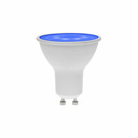 5W GU10 Blue downlight globe.