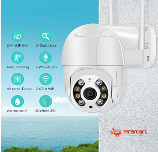 JORTAN JT-8271QJ Full Color Smart WIFI IP Camera. Mr.Smart