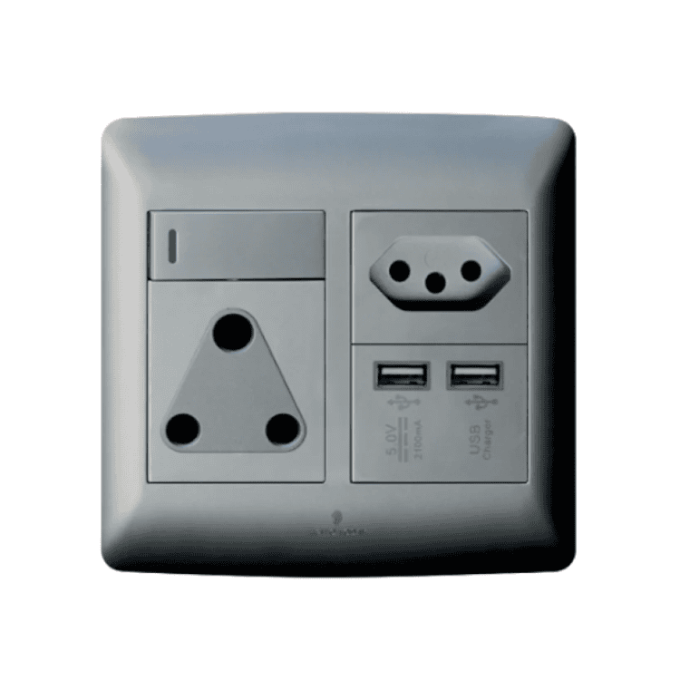 USB/EURO/SINGLE SOCKET(4x4).