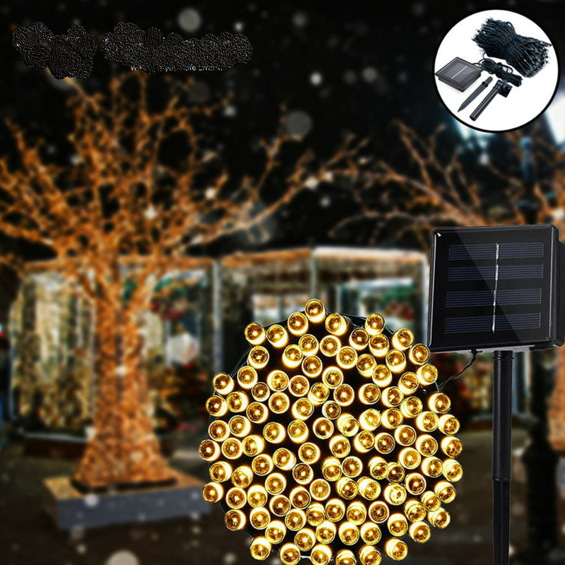 10M Solar Power LED Fairy String Lights/ Party Lights.