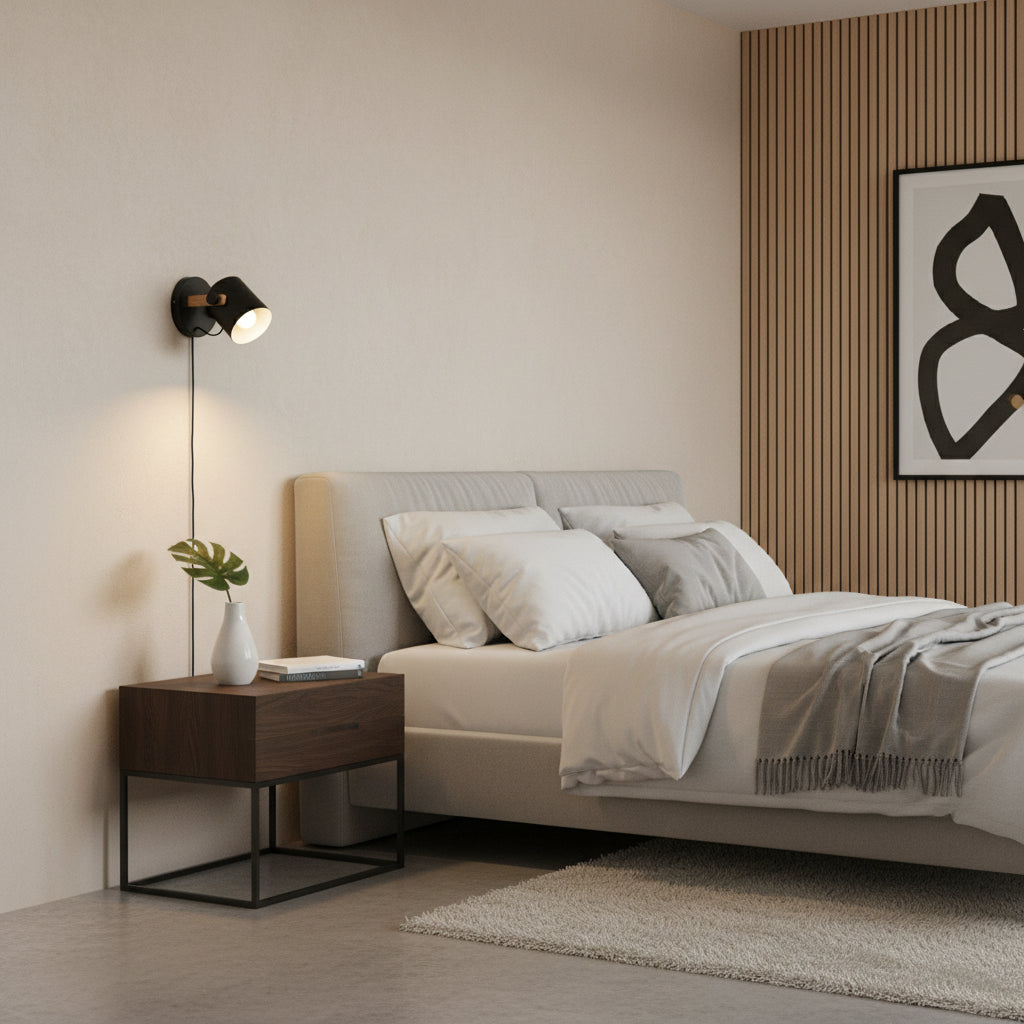 Eurolux Hornwood Spotlight 1 LT E27 Brown/Black-S459