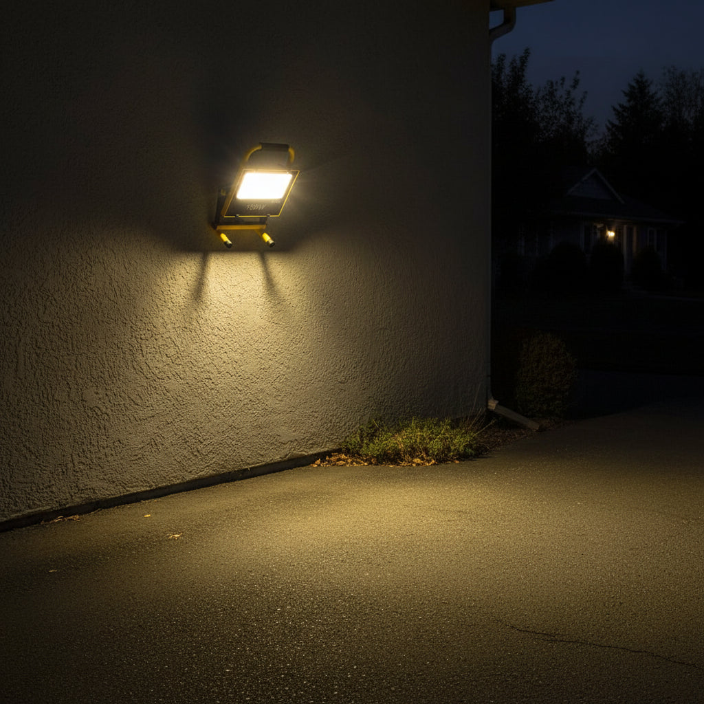 100W Rechargeable work flood light.