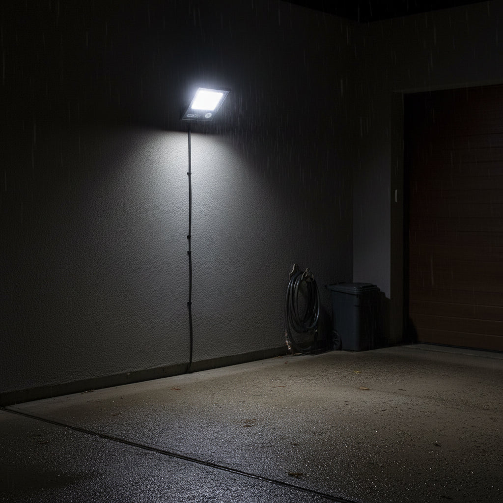 50W Day/Night LED sensor Flood light.