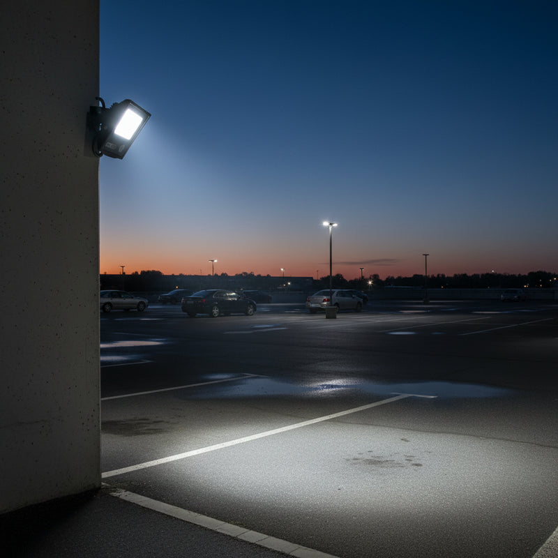 50W Day/Night LED sensor Flood light.