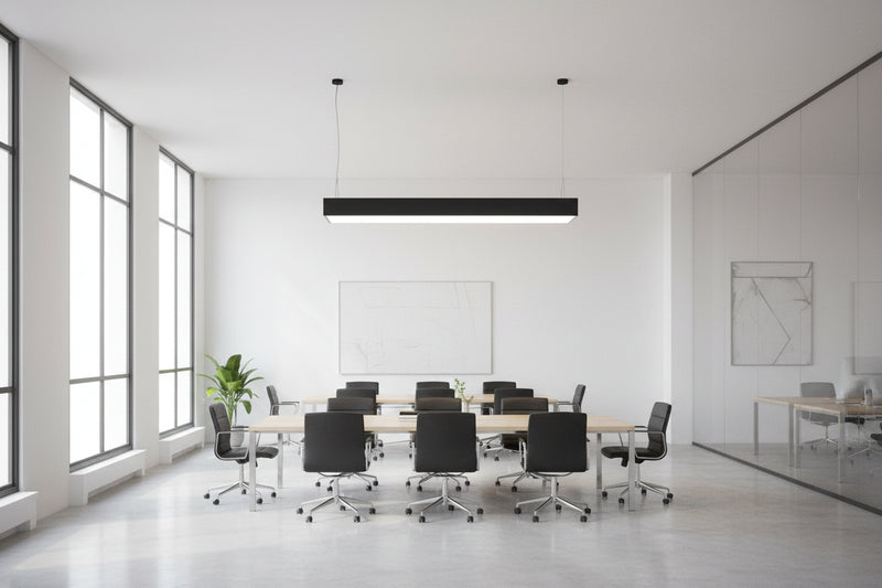 72W 1180x200mm LED Office Pendant light 6500K.