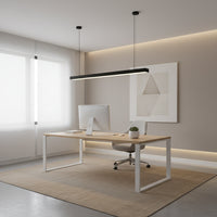 36W 1180x70mm LED Office Pendant light 6500K.