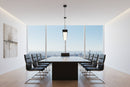 36W 1180x70mm LED Office Pendant light 6500K.