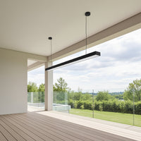 36W 1180x70mm LED Office Pendant light 6500K.