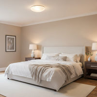 Radiant Lighting Frost Ceiling Light Chrome E27 2x60w JD16 / FROST