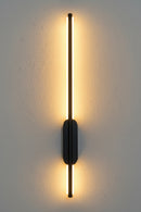 18W LED Wall Lamp - Black.