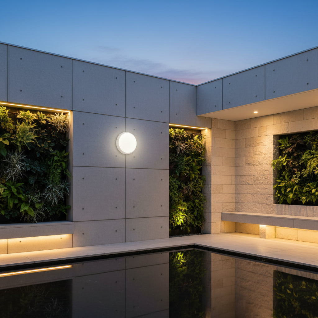 Indoor/Outdoor Water Proof Ceiling Light 18W.