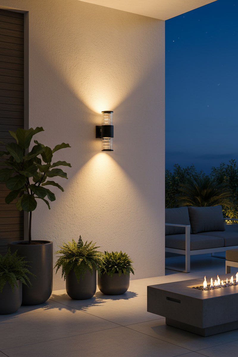 Outdoor Wall Lamp 8901/2 BK.