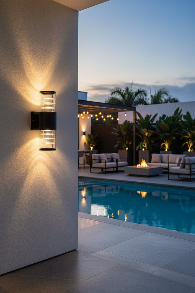 Outdoor Wall Lamp 8901/2 BK.