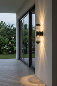 Outdoor Wall Lamp-8902/2 BK.