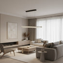 Eurolux Flare Pendant Black LED 30w 3000K-P1365
