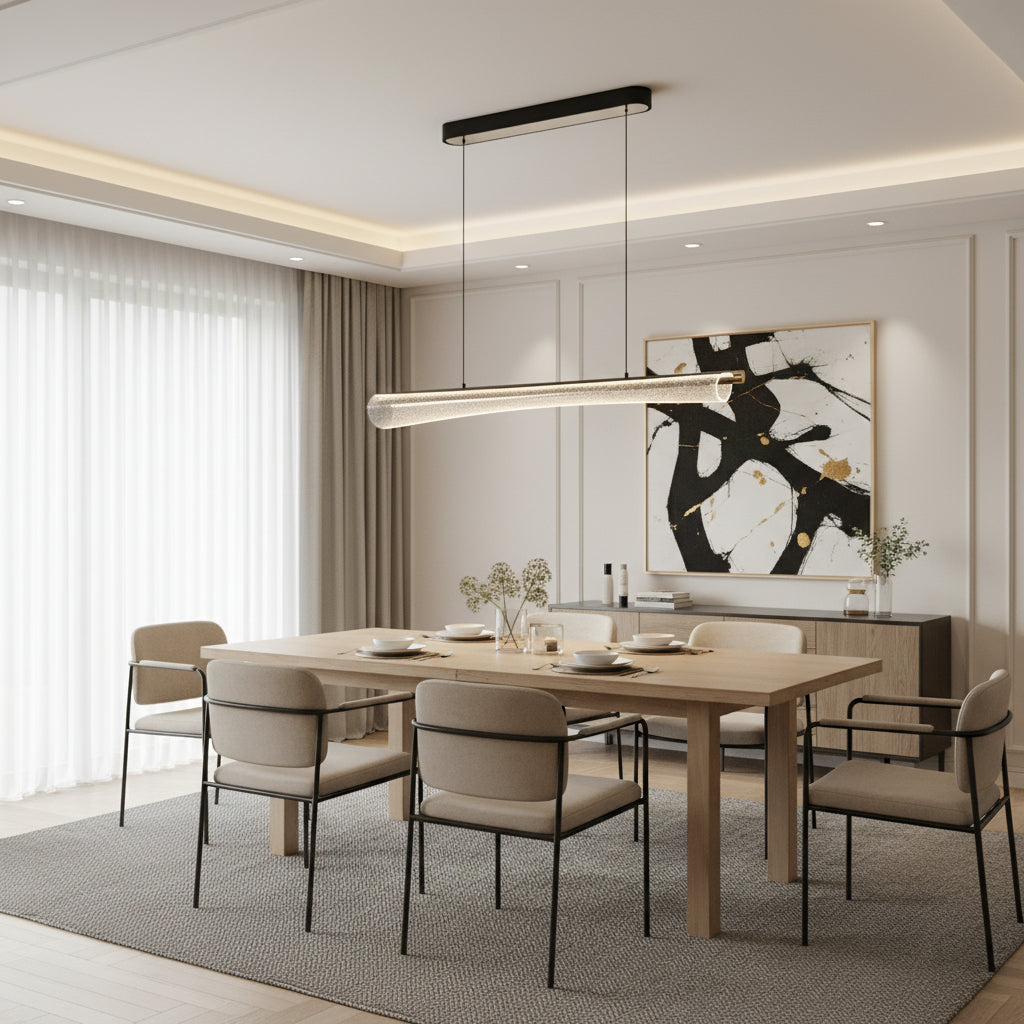 Eurolux Flare Pendant Black LED 30w 3000K-P1365