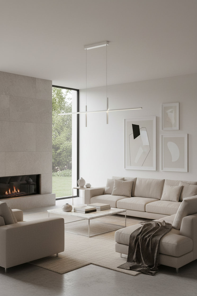 Eurolux Loft Pendant White LED 40w 4000K-P1372