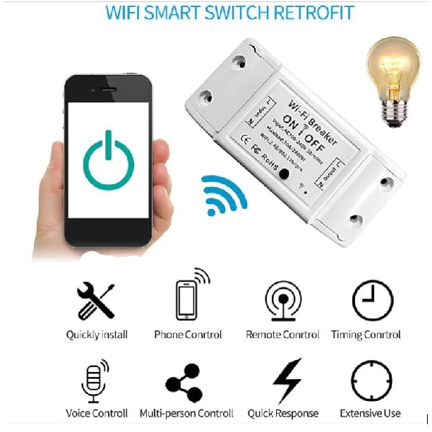 AB-KG03 Wi-Fi Smart Switch With Smart Life App. Mr.Smart SA's Best Online Shopping Store.