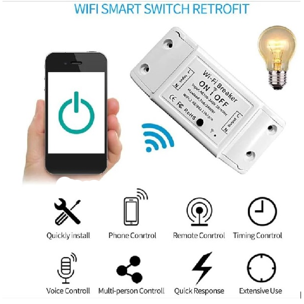 Wi-Fi Smart Switch With Smart Life App AB-KG03.