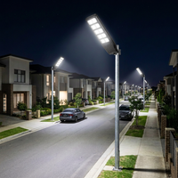 300W Solar industrial LED street light-IP66-7000K.
