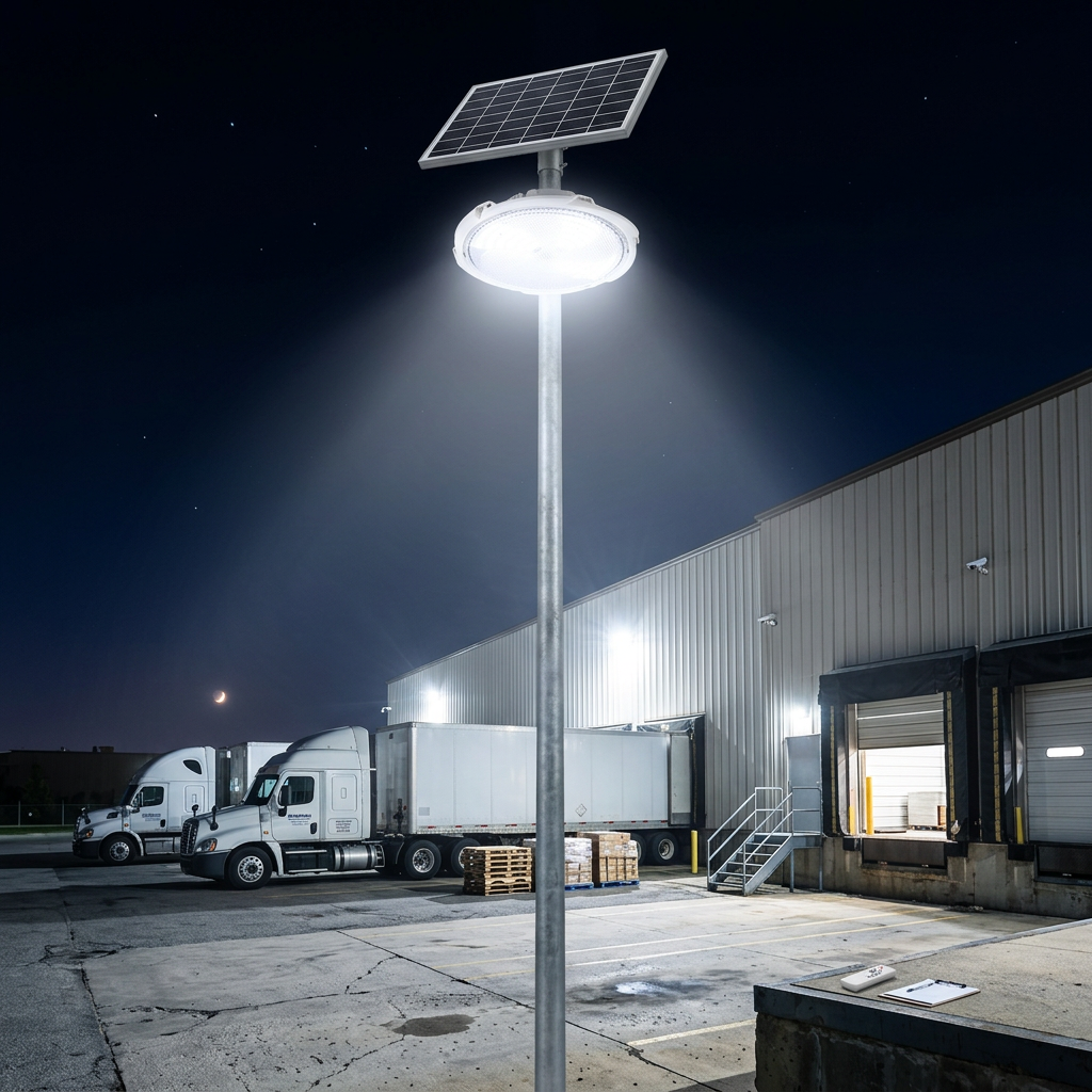 300W LED Solar Ceiling light-IP54-6500K.