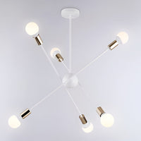 6 light Sputnik chandelier - 80423/6X.