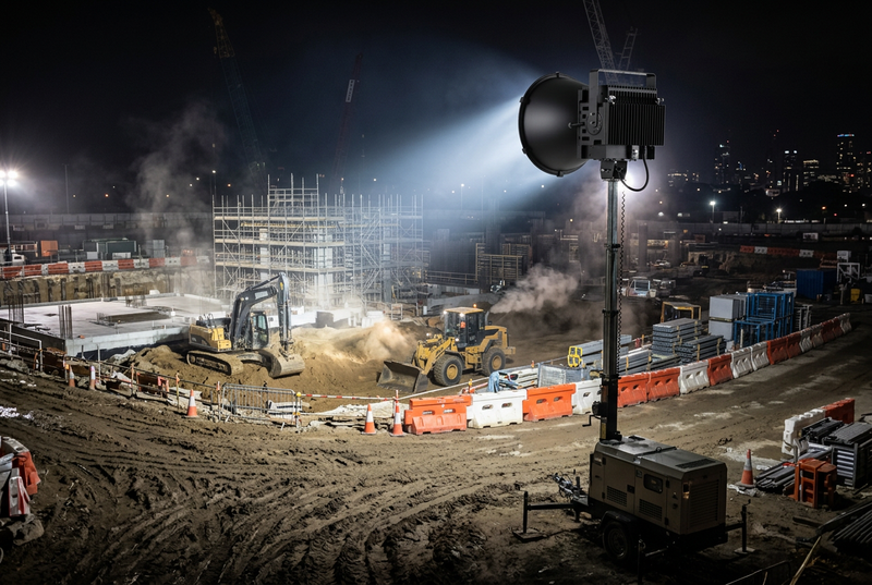 300W High bay industrial LED flood light.