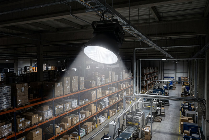 2000W High bay industrial LED flood light-IP65-6500K.