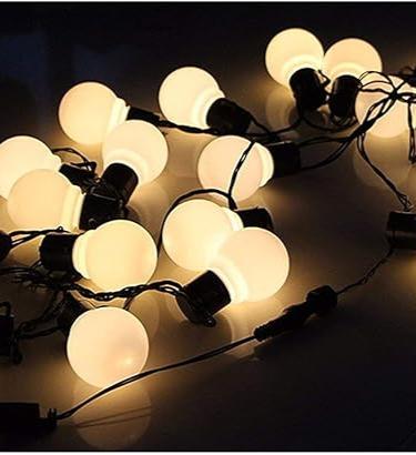20 LED tennis ball string decor light.