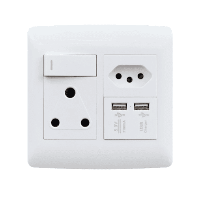 USB/EURO/SINGLE SOCKET(4x4).