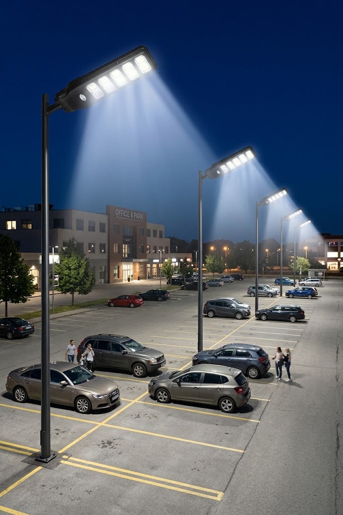 300W Solar industrial LED street light-IP66-7000K.