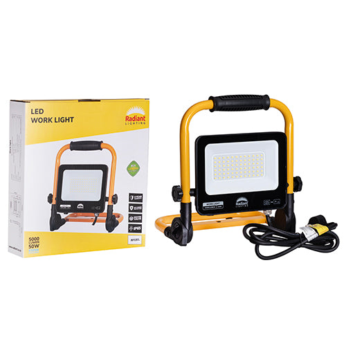 Radiant Work Light LED 50w 6500K 5000lm